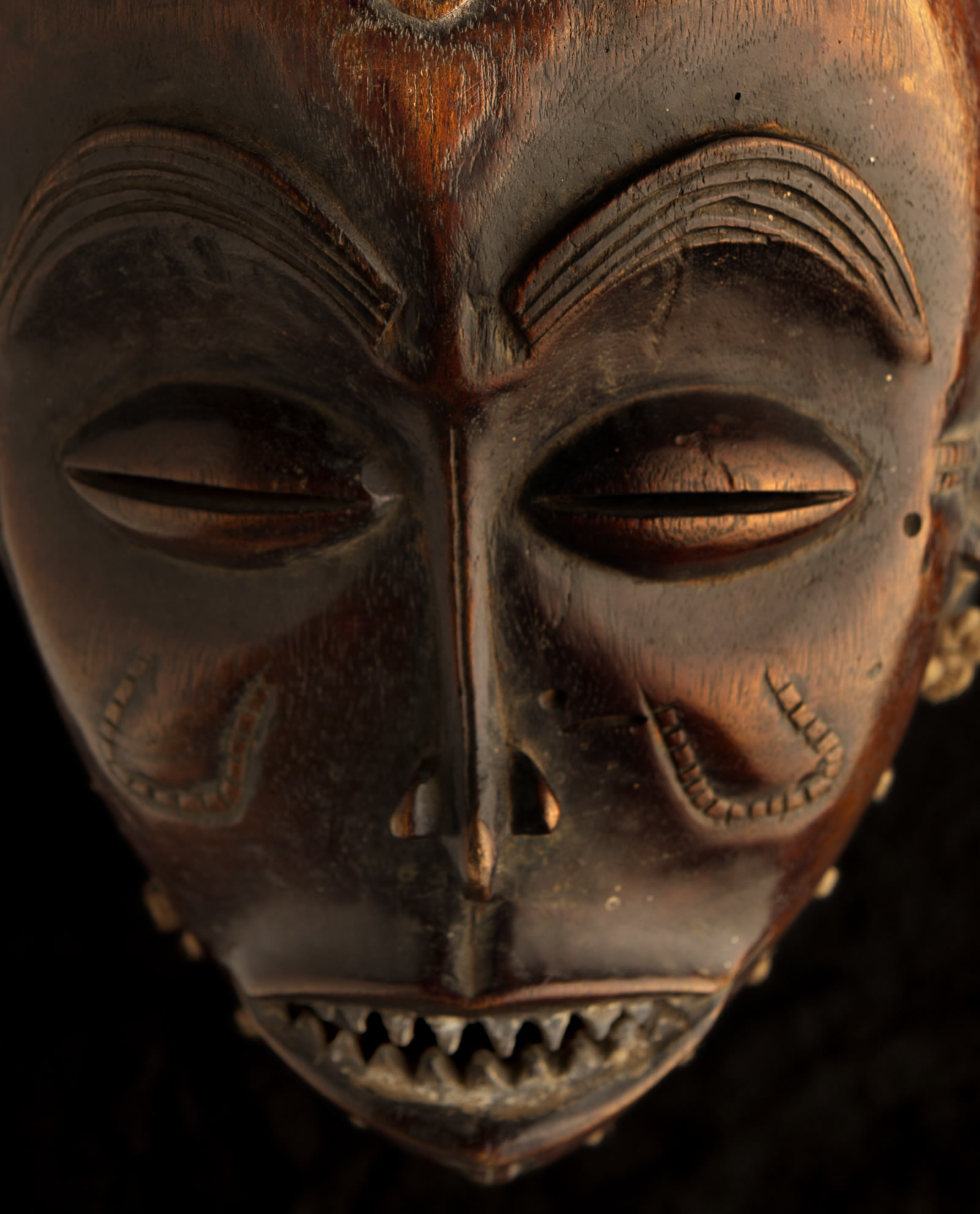 Arte africana : Maschera di scimmia, ChokweAngola - Asta ASTA 302 -  NATURALIA E MIRABILIA - Associazione Nazionale - Case d